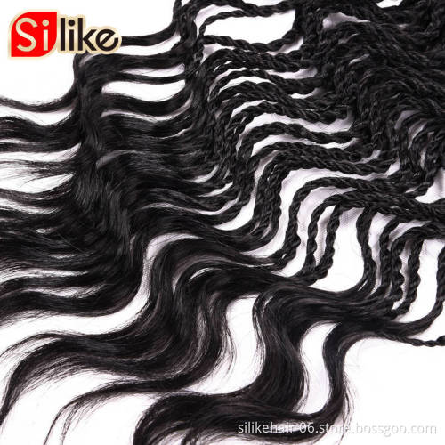 2X Synthetic Senegalese Twist With Best Selling  New Products Spring Twist Curly  Senegalese Twist Crochet Braids hair